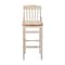 Flash Furniture HERCULES School House Back Antique White Wood Restaurant Barstool XU-DG-W0006B-ANTWHT-GG - alternate 8
